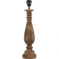 Lampenfuss Molly  Holz braun  Höhe 52 cm 106.004